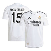 Real Madrid ARDA GÜLER #15 Home Soccer Jersey 2024/25 - Player Version